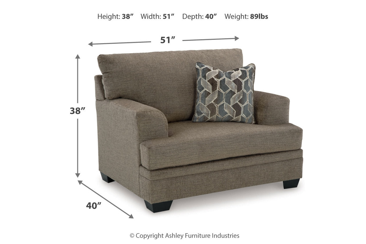 Stonemeade  Sofa, Loveseat, Oversized Chair and Ottoman -  Ashley - Luna Furniture
