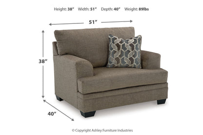 Stonemeade  Sofa, Loveseat, Oversized Chair and Ottoman -  Ashley - Luna Furniture