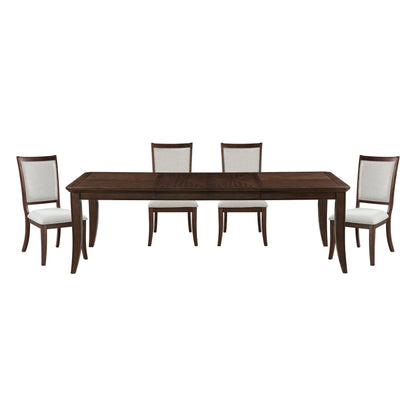 Claymont Cherry Extendable Dining Set from Homelegance - Luna Furniture