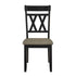 5985BKS Side Chair, Set of 2 - 5985BKS