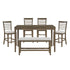 5987-36 6-Piece Pack Counter Height Set - 5987-36