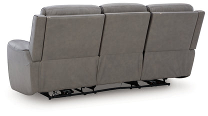 5Z-Comfort Coin Power Reclining Sofa - PCU1090015