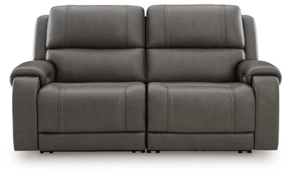 5Z - Pittson Anchor 2-Piece Power Reclining Sectional Loveseat - PCU12600S1