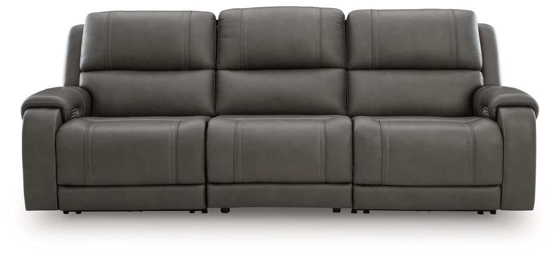 5Z - Pittson Anchor 3-Piece Power Sectional Reclining Sofa - PCU12600S3