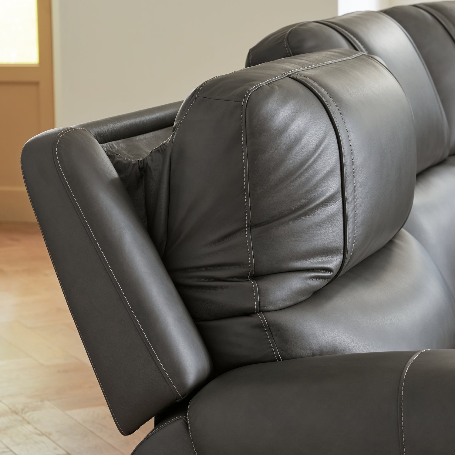 5Z - Pittson Anchor 3-Piece Power Sectional Reclining Sofa - PCU12600S3