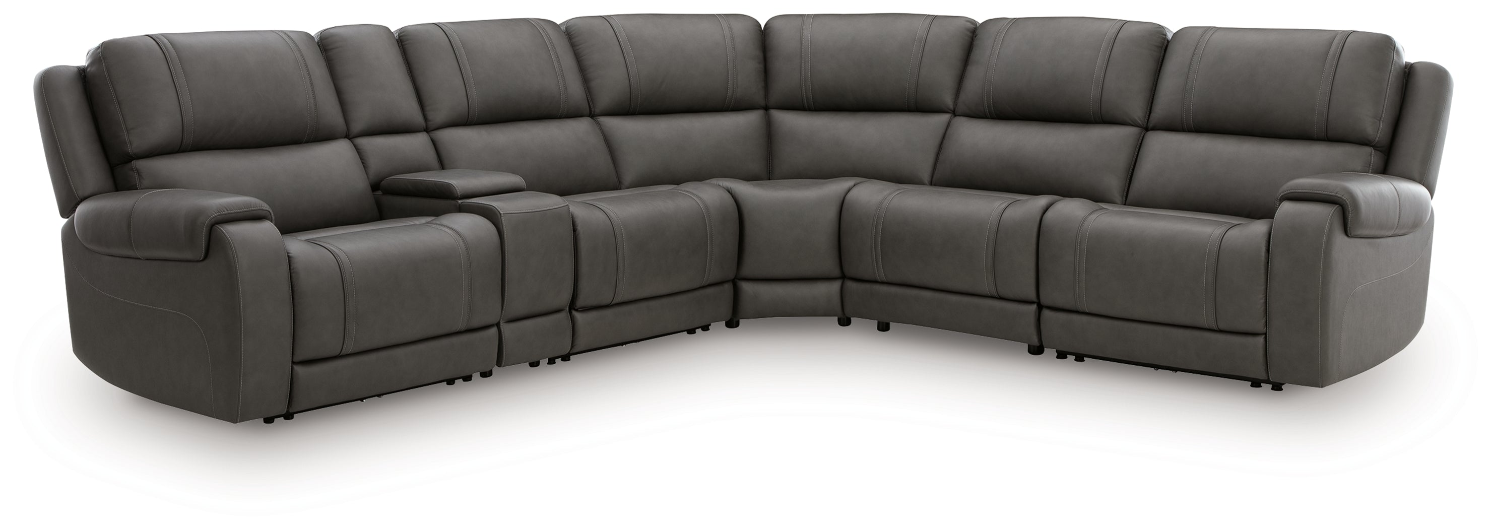 5Z - Pittson Anchor 6-Piece Power Reclining Sectional - PCU12600S5