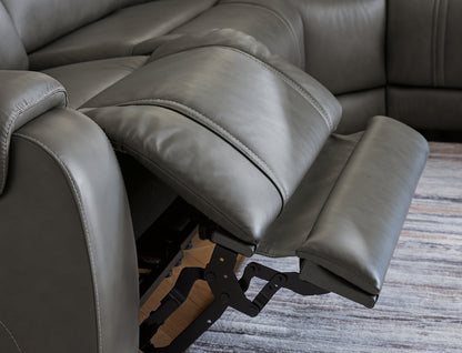 5Z - Pittson Anchor 6-Piece Power Reclining Sectional - PCU12600S5