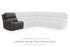 5Z - Pittson Anchor Left-Arm Facing Power Recliner - PCU1260058
