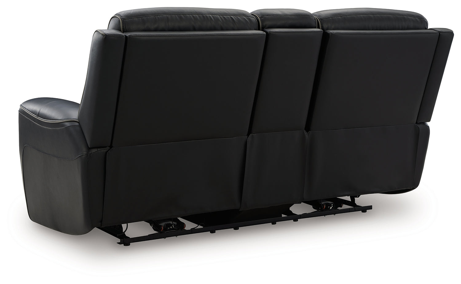 5Z-Relaxation Onyx Power Reclining Loveseat with Console - PCU1090218