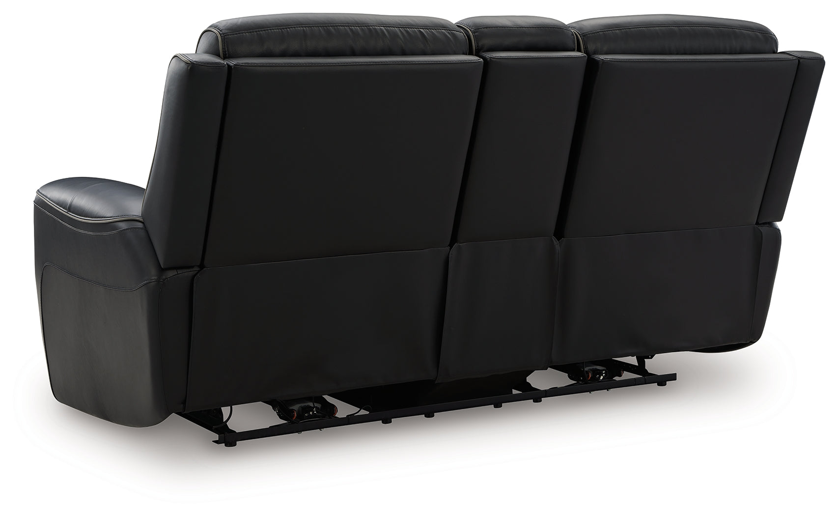 5Z-Relaxation Onyx Power Reclining Loveseat with Console - PCU1090218