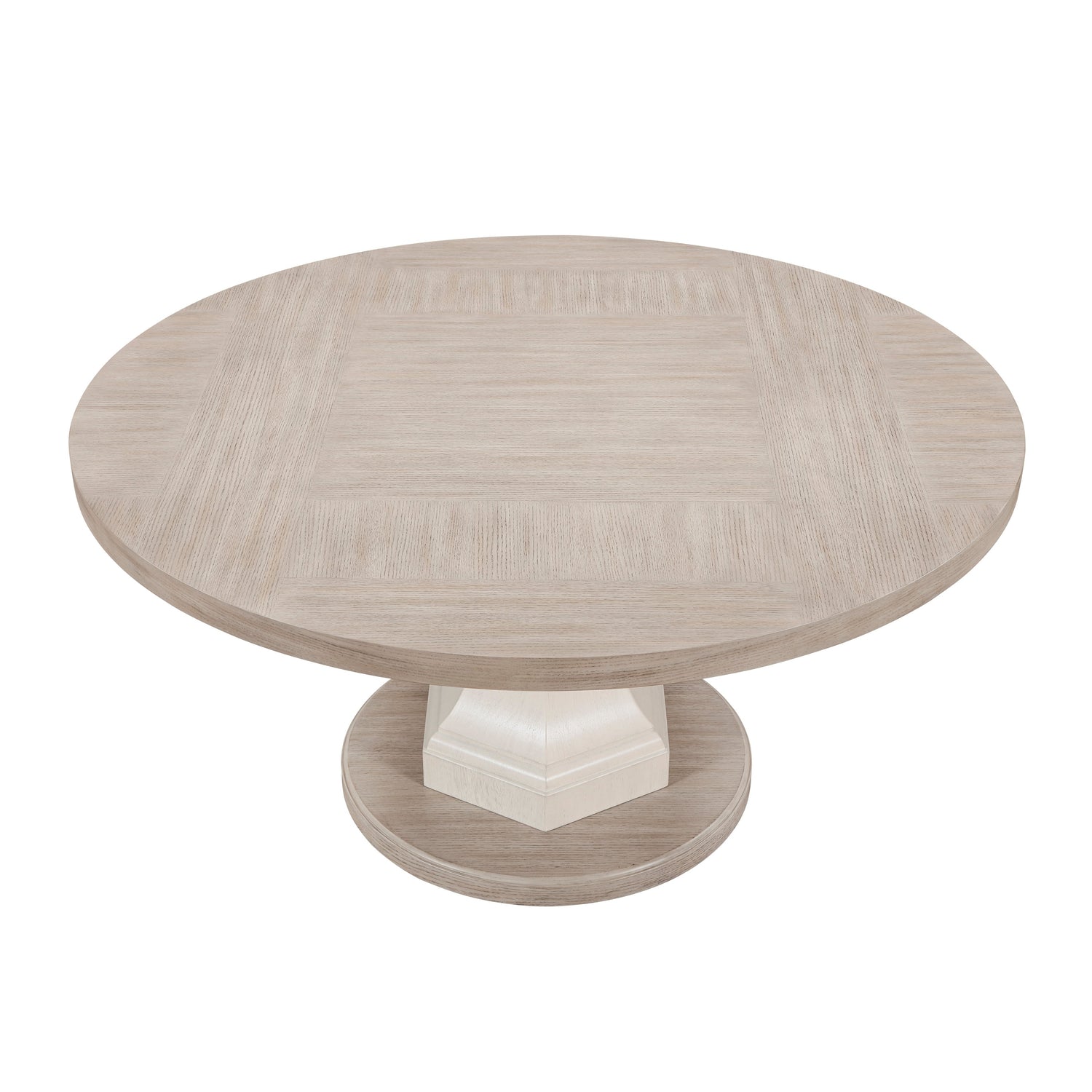 Lofton Light Gray/Ivory 60" Round Dining Set from Homelegance - Luna Furniture