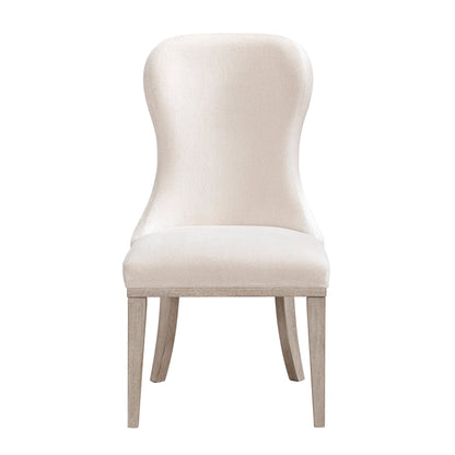 Lofton Light Gray/Ivory Side Chair, Set of 2 from Homelegance - Luna Furniture