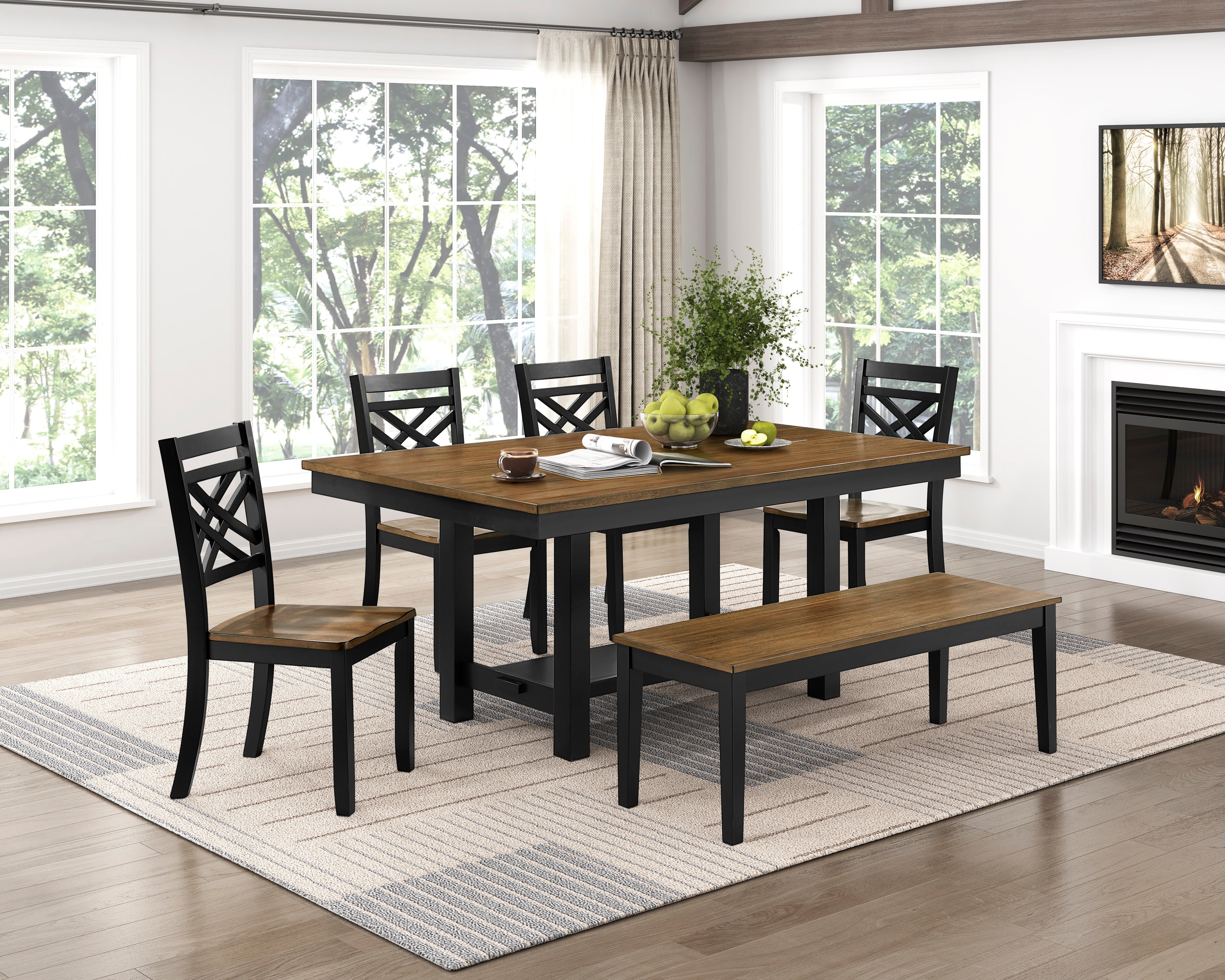 6022S Side Chair, Set of 2 - 6022S