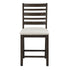 6023-24 Counter Height Chair, Set of 2 - 6023-24