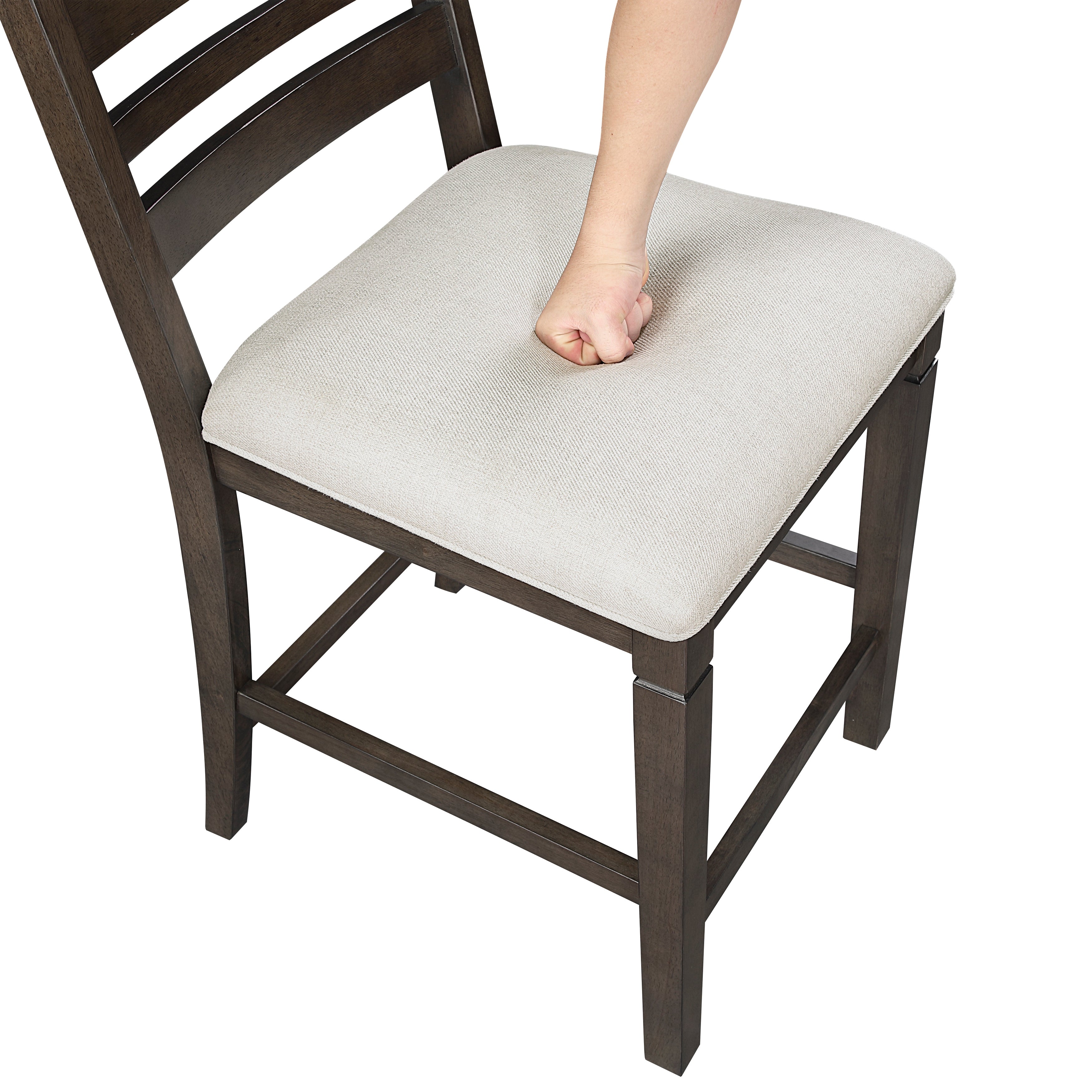 6023-24 Counter Height Chair, Set of 2 - 6023-24
