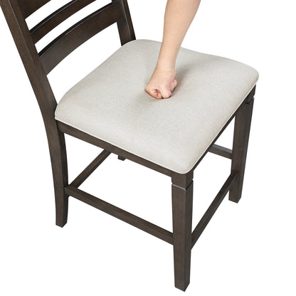 6023-24 Counter Height Chair, Set of 2 - 6023-24