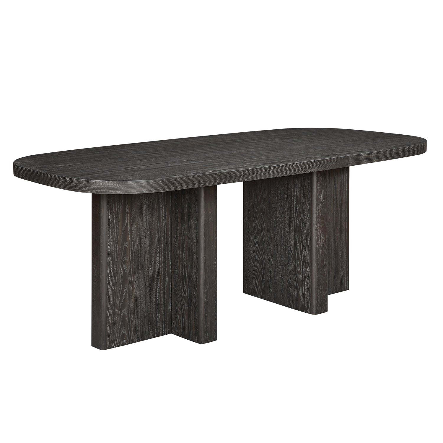 Marais Ebony/Light Gray Boucle Dining Set from Homelegance - Luna Furniture