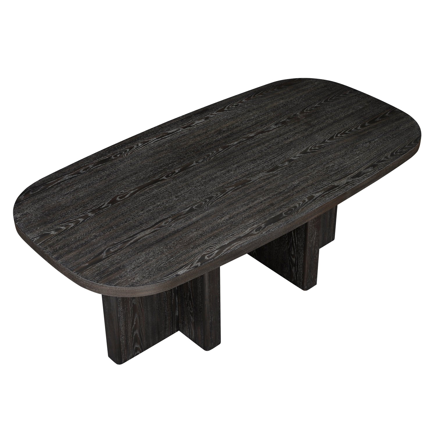 Marais Ebony/Light Gray Boucle Dining Set from Homelegance - Luna Furniture
