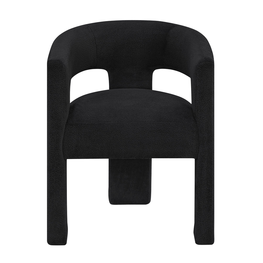 6054BKS SIDE CHAIR, BLACK, 2PC/CTN - 6054BKS