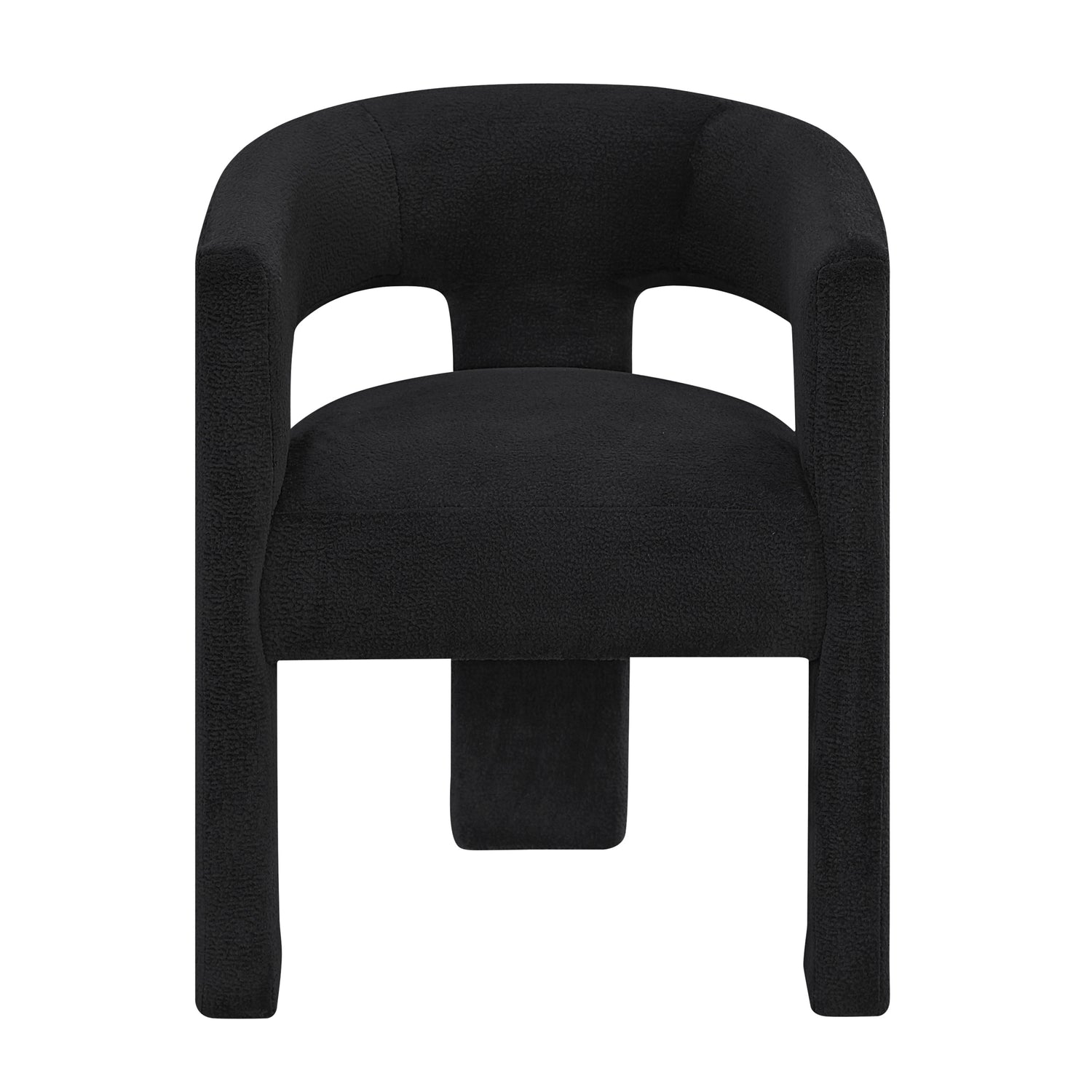 6054BKS SIDE CHAIR, BLACK, 2PC/CTN - 6054BKS