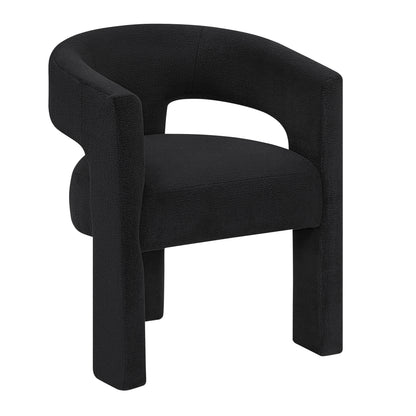6054BKS SIDE CHAIR, BLACK, 2PC/CTN - 6054BKS