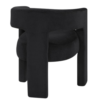 6054BKS SIDE CHAIR, BLACK, 2PC/CTN - 6054BKS