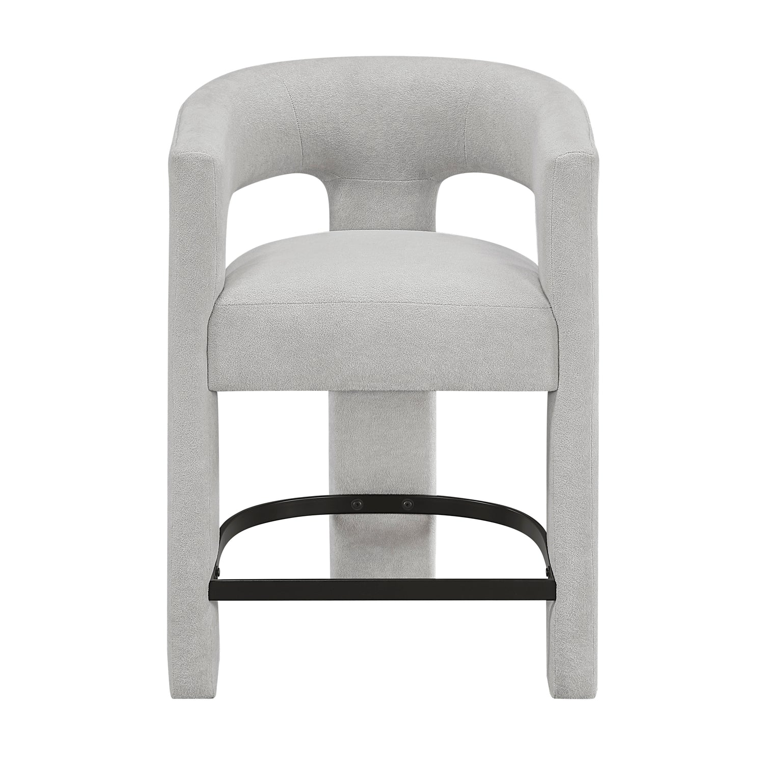 6054LG-24 CNTR HEIGHT STOOL, LIGHT GREY, 1PC/CTN - 6054LG-24