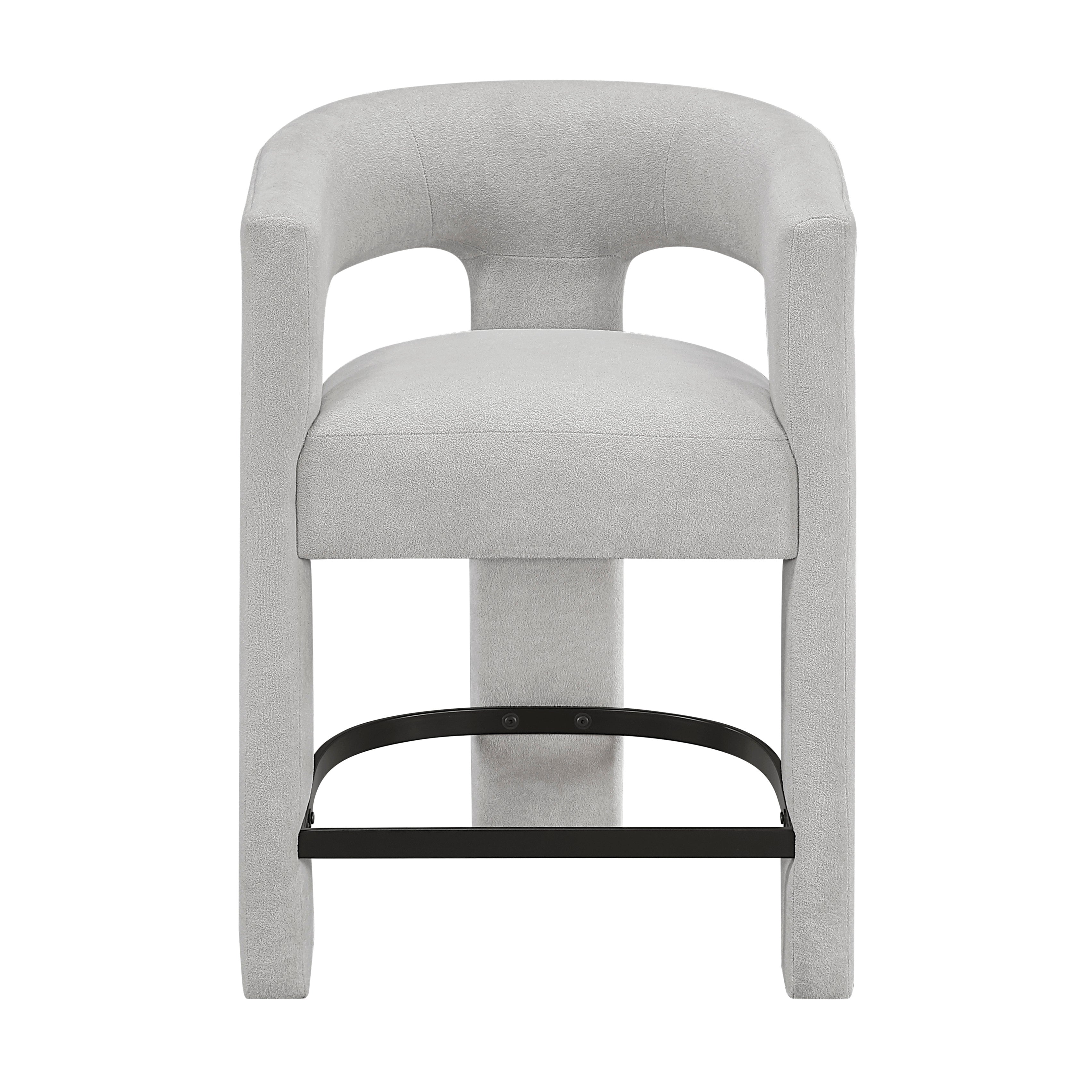 6054LG-24 CNTR HEIGHT STOOL, LIGHT GREY, 1PC/CTN - 6054LG-24
