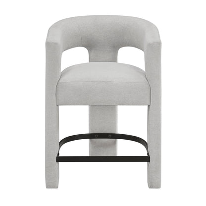 6054LG-24 CNTR HEIGHT STOOL, LIGHT GREY, 1PC/CTN - 6054LG-24