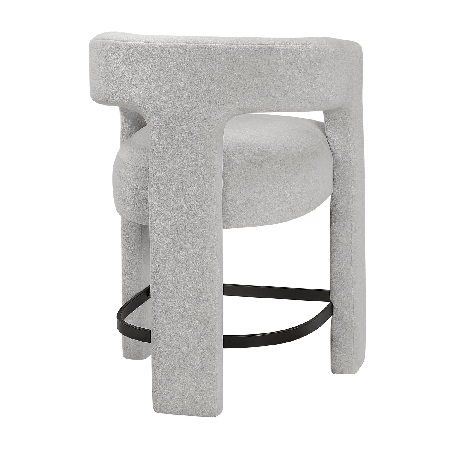 6054LG-24 CNTR HEIGHT STOOL, LIGHT GREY, 1PC/CTN - 6054LG-24