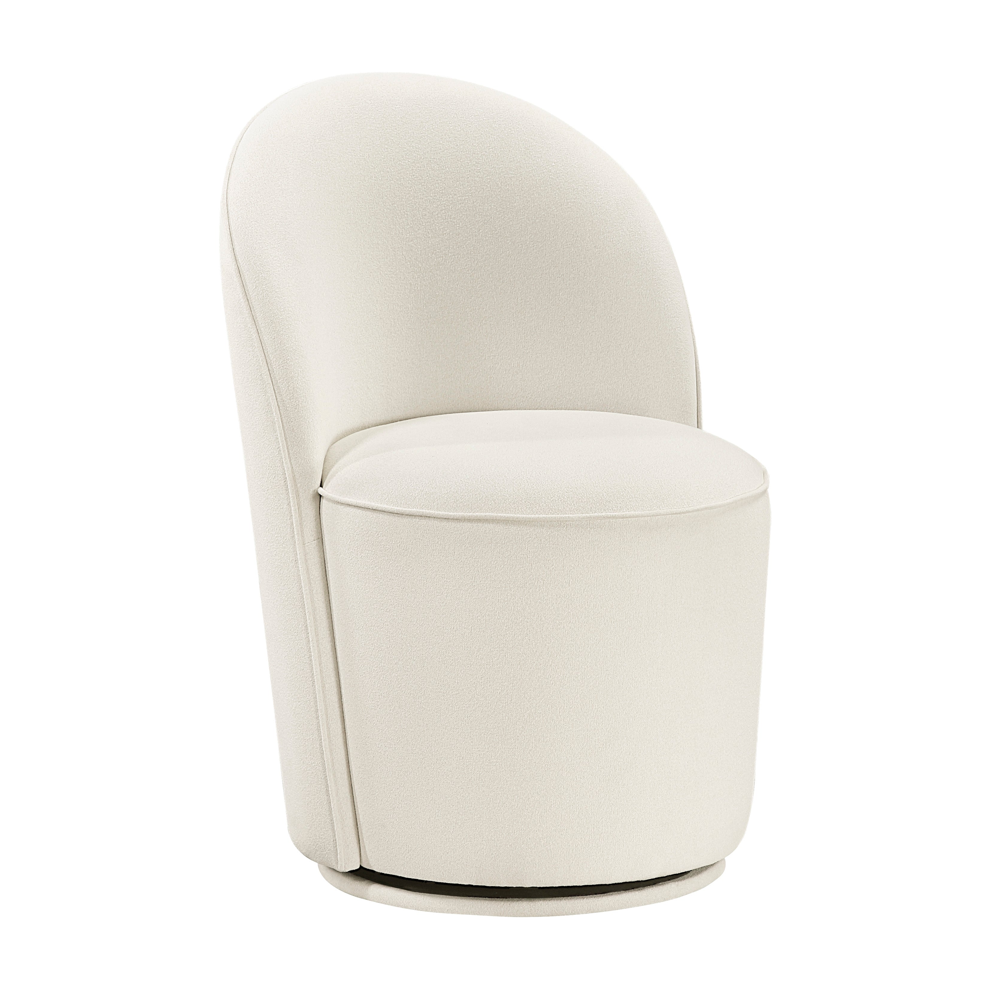 6056WHS SWIVEL SIDE CHAIR, WHITE, 2PC/CTN - 6056WHS