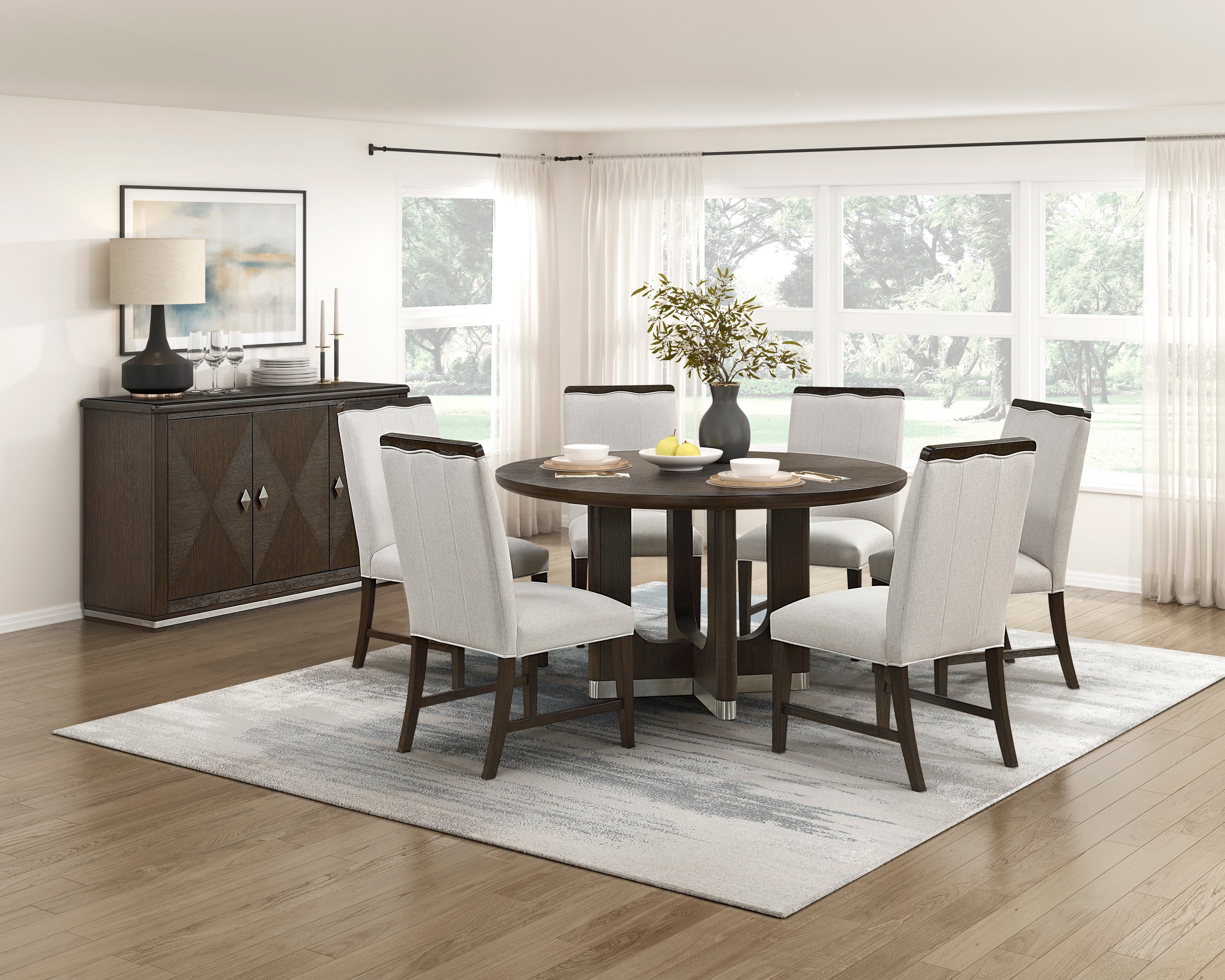 6066-54RD* (2) Dining Table - 6066-54RD*