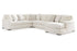 Chessington Ivory 4-Piece Sectional with Chaise -  Ashley - Luna Furniture
