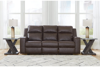 Lavenhorne Umber Reclining Sofa, Loveseat and Recliner -  Ashley - Luna Furniture