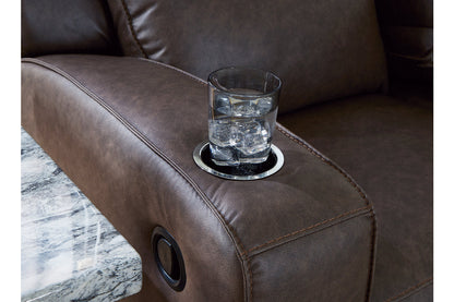 Lavenhorne Umber Reclining Living Room Set -  Ashley - Luna Furniture
