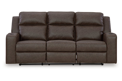 Lavenhorne Umber Reclining Sofa, Loveseat and Recliner -  Ashley - Luna Furniture