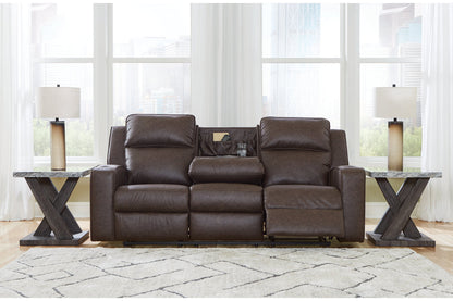 Lavenhorne Umber Reclining Sofa, Loveseat and Recliner -  Ashley - Luna Furniture