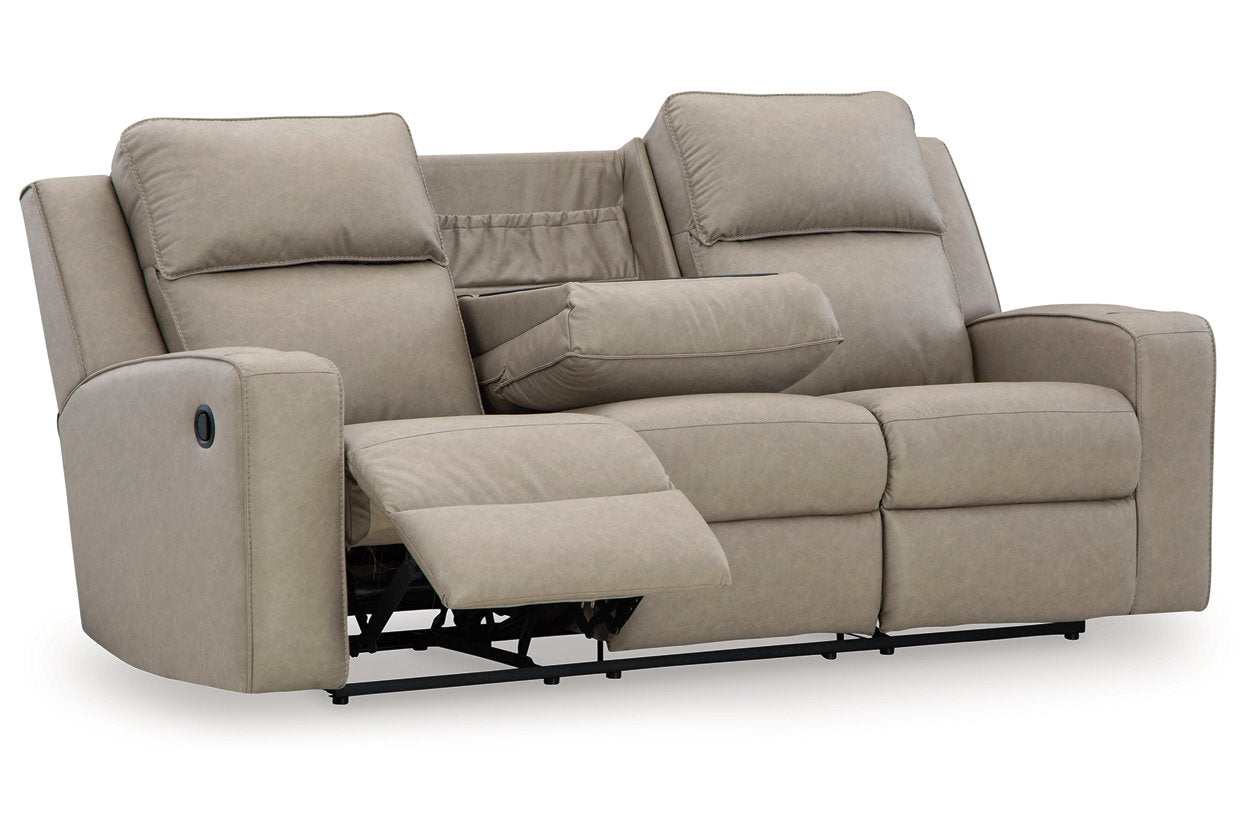 Lavenhorne Pebble Reclining Living Room Set -  Ashley - Luna Furniture