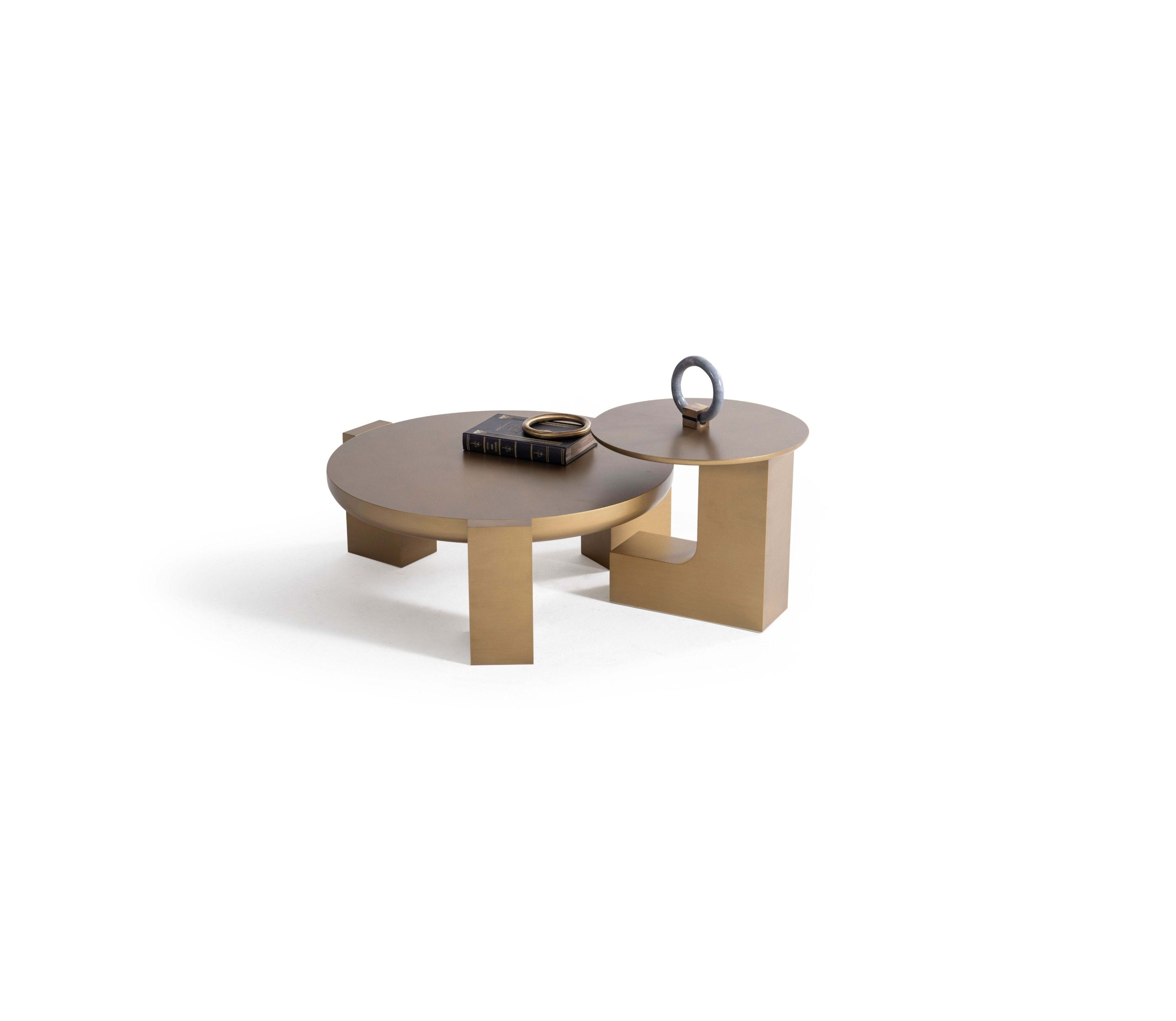 674 Gold Coffee with End Table [ETA: 3/15] - 674-675 GOLD - COFEND
