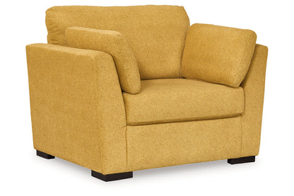 Keerwick  Oversized Chair and Ottoman -  Ashley - Luna Furniture