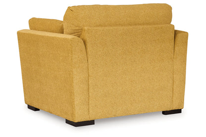 Keerwick  Oversized Chair and Ottoman -  Ashley - Luna Furniture