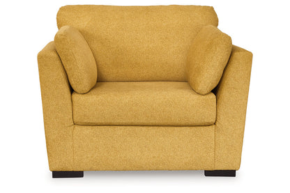 Keerwick  Oversized Chair and Ottoman -  Ashley - Luna Furniture