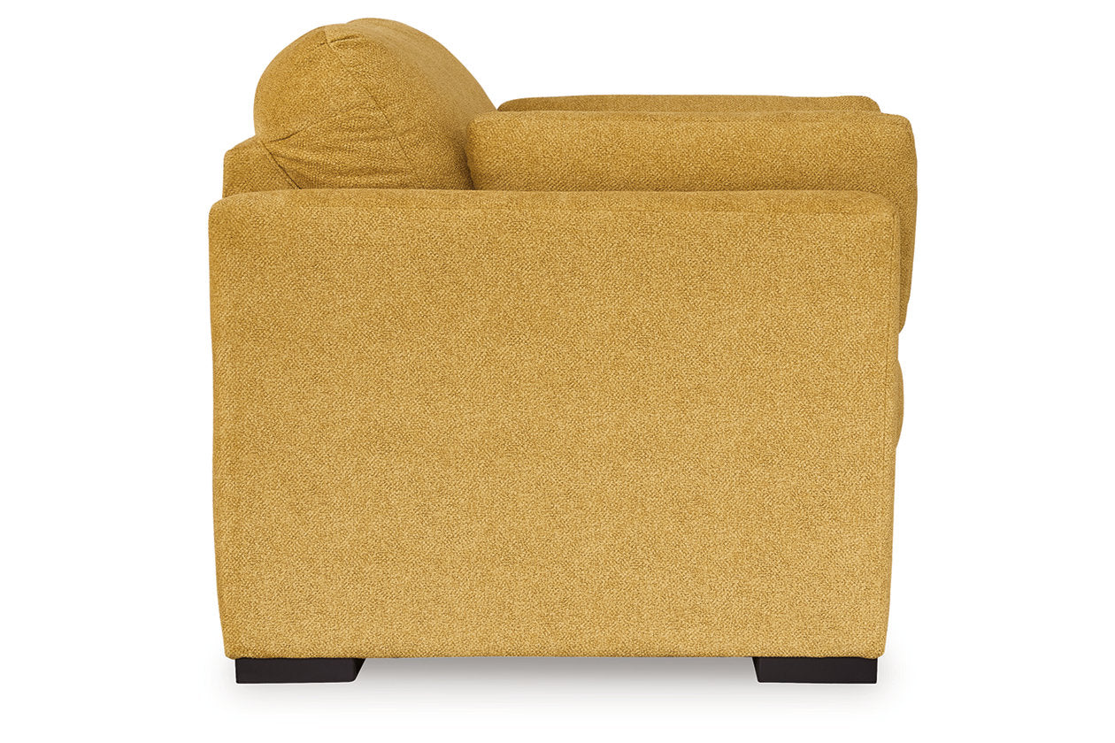Keerwick  Oversized Chair and Ottoman -  Ashley - Luna Furniture
