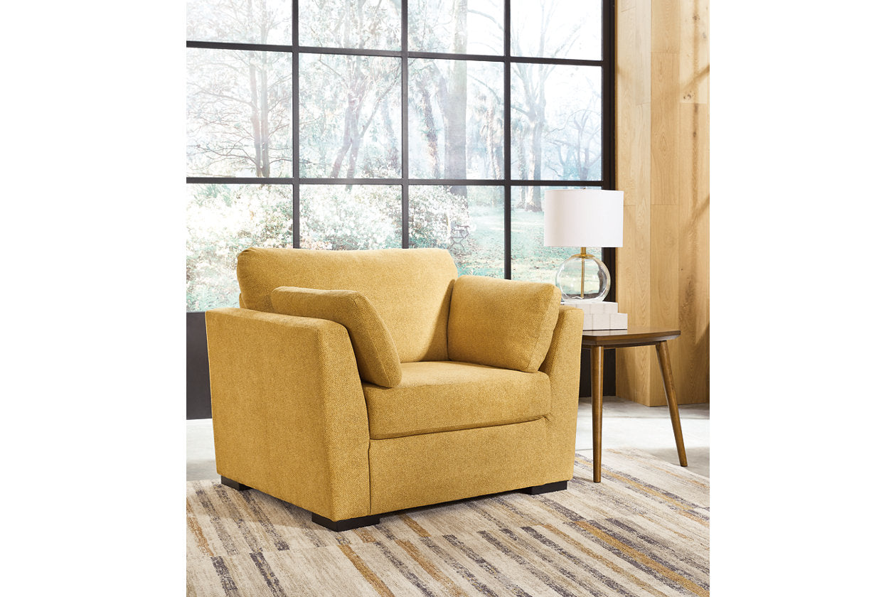 Keerwick  Sofa, Loveseat, Oversized Chair and Ottoman -  Ashley - Luna Furniture