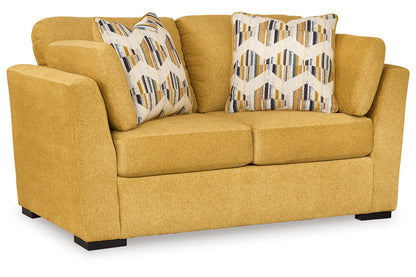 Keerwick Sunflower Living Room Set -  Ashley - Luna Furniture