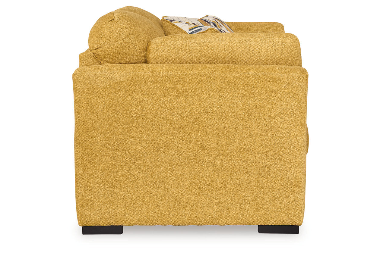 Keerwick Sunflower Living Room Set -  Ashley - Luna Furniture