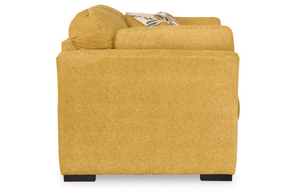 Keerwick Sunflower Living Room Set -  Ashley - Luna Furniture