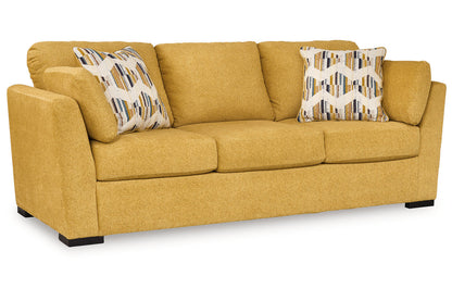 Keerwick Sunflower Living Room Set -  Ashley - Luna Furniture