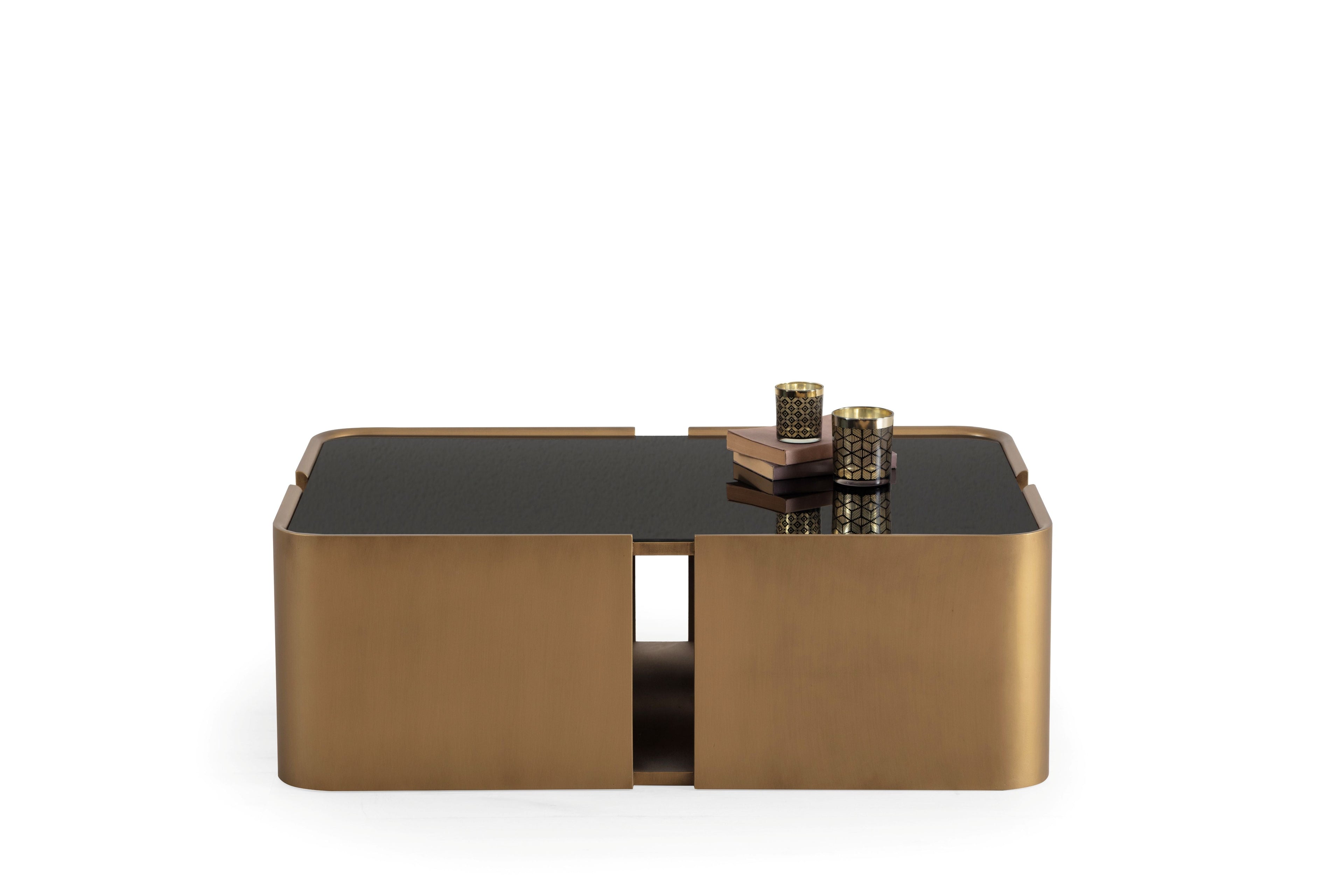 678 Gold Coffee Table - 678GOLD-COF