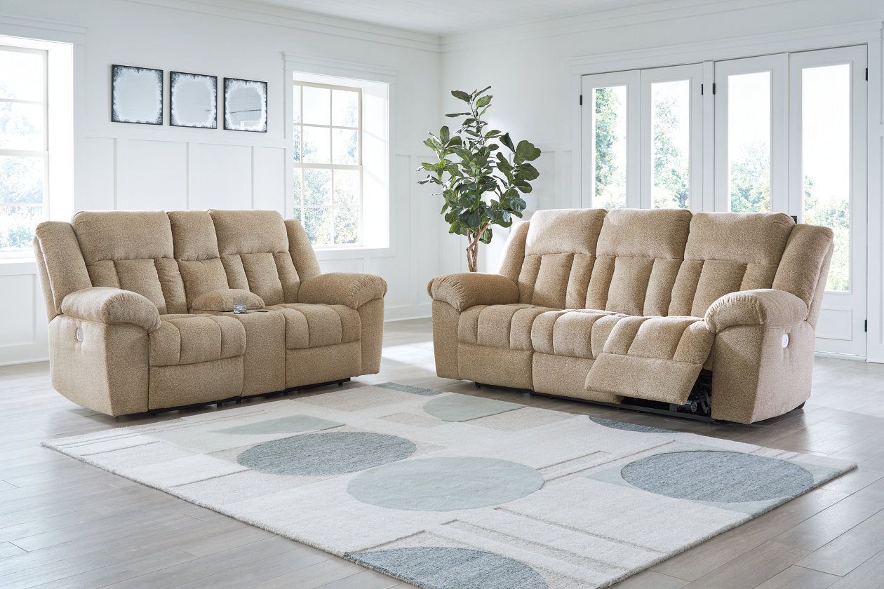 Tip-Off  Power Reclining Sofa, Loveseat and Recliner -  Ashley - Luna Furniture